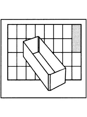 Raaco - BA8-2 - Compartment insert, BA8-2, Raaco