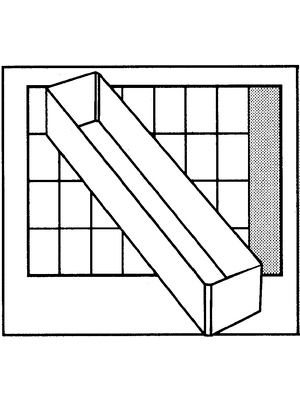 Raaco - BA8-3 - Compartment insert, BA8-3, Raaco
