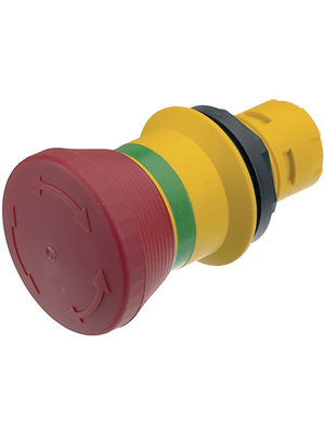 RAFI - 1.30.074.281/0300 - Emergency shut-off switch red-yellow, 1.30.074.281/0300, RAFI