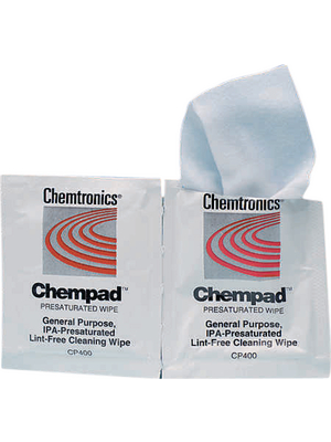 Chemtronics - CP400 CHEMPAD WIPES, CH DE - Cleaning cloths N/A, CP400 CHEMPAD WIPES, CH DE, Chemtronics