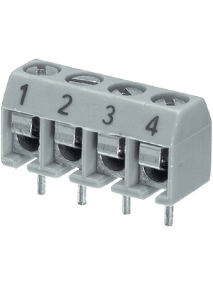 RIA Connect - 31001104 (NUMBERED) - PCB Terminal Block Pitch 5 mm horizontal 4P, 31001104 (NUMBERED), RIA Connect