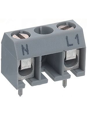 RIA Connect - WKB-01-02-BWP/N/L1 - PCB Terminal Block Pitch 10 mm horizontal 2P, WKB-01-02-BWP/N/L1, RIA Connect