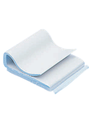 Richco - CFCC-8-04A4-RT - Flat Cable Clip -20...+50 C grey 6 mm PVC, CFCC-8-04A4-RT, Richco