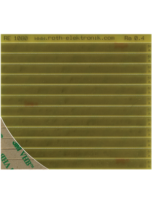 Roth Elektronik - RE1080 - 12 contact rails, self-adhesive, 0.40 mm pitch, RE1080, Roth Elektronik