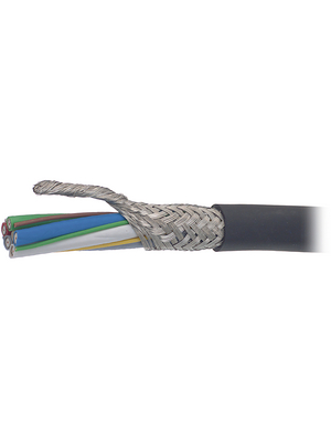 Kabeltronik - KK 5/5-MINI - Monitor RGB 5xCoaxial cable   7 x0.18 mm Bare copper stranded wire black, KK 5/5-MINI, Kabeltronik