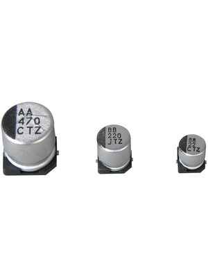 Rubycon - 6.3TZV47M4X6.1 - Aluminium Electrolytic Capacitor 47 uF, 6.3TZV47M4X6.1, Rubycon