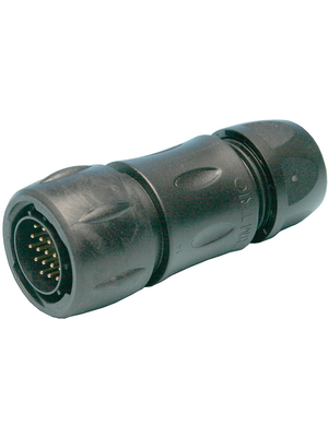 Souriau - UTS6JC8E33P - Coupling plug UTS Hi seal Poles=3 N/A Male Housing size8, UTS6JC8E33P, Souriau