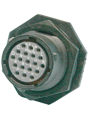 Souriau - UTS78E3S - Panel Mount Socket UTS Hi seal Poles=3 N/A Female Housing size8, UTS78E3S, Souriau
