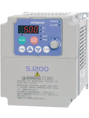 Hitachi - SJ200-022NFE2 - Frequency converter SJ200 2.2 kW, 200...240 VAC 1-/3-phase, SJ200-022NFE2, Hitachi