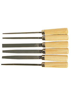 C.K Tools - T0120P - Needle file set 170 mm 1 (25 cuts/cm), T0120P, C.K Tools