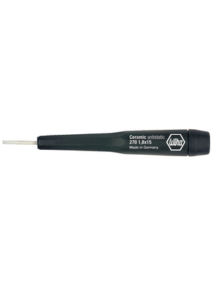 Wiha - 270/0.9-15 - Screwdriver Ceramic Slotted 0.9, 270/0.9-15, Wiha