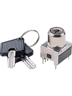 Fujisoku - MRK1012A - Key-operated switch Poles1 on-on, MRK1012A, Fujisoku