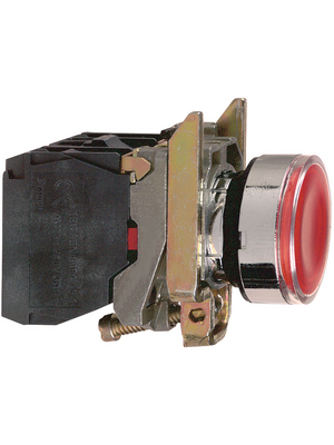Schneider Electric - XB4BW31B5 - Illuminated push button, complete, XB4BW31B5, Schneider Electric