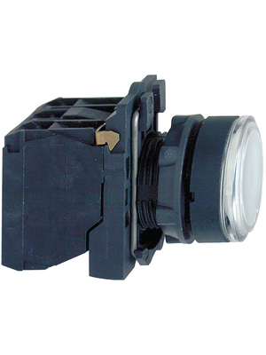 Schneider Electric - XB5AW31B5 - Illuminated push button, complete, XB5AW31B5, Schneider Electric
