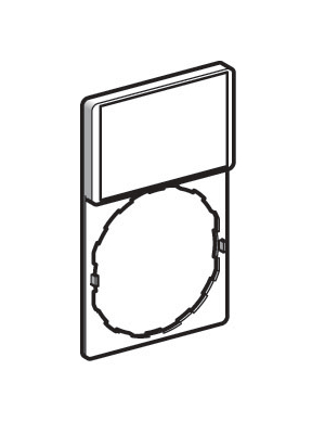 Schneider Electric - ZBY6101 - Sign holder Harmony, ZBY6101, Schneider Electric