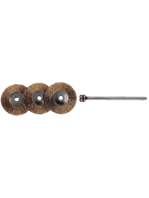 Proxxon - 28 962 - Brass wire brushes PU=Pack of 5 pieces, 28 962, Proxxon