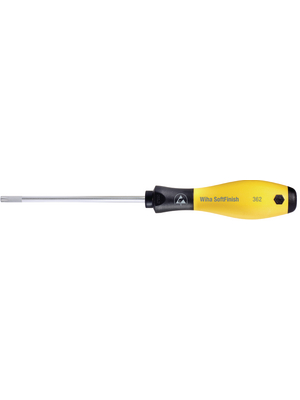 Wiha - 362ESD T9 X 60 - Screwdriver ESD TORX? T9, 362ESD T9 X 60, Wiha