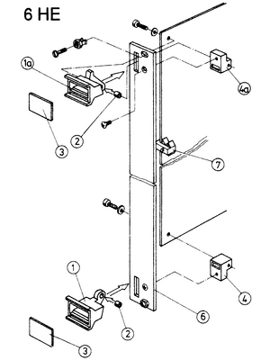 Pentair Schroff - 20817-422 - PCB Panel 6 HE/4 TE, 20817-422, Pentair Schroff