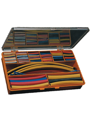 DSG-Canusa - DERAY-SET 2000 - Heat-shrink tubing, assortment Polyolefine (PEX) 2:1 +120...+200 C -55...+110 C, DERAY-SET 2000, DSG-Canusa