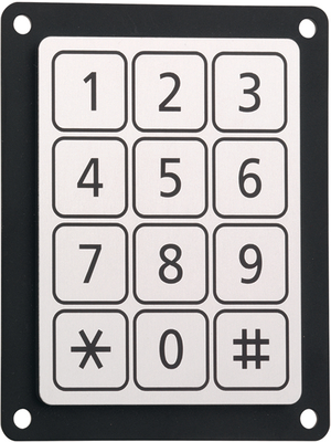 Schurter - 1068.1012.1110001 - Piezo keypad 12, 1068.1012.1110001, Schurter