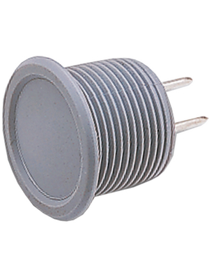 Schurter - 1241.2352 - Piezo switch Natural aluminum 16.2 mm 42 VAC / 60 VDC 0.1 A 1 make contact (NO), 1241.2352, Schurter