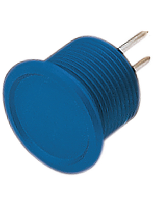 Schurter - 1241.2411.1 - Piezo switch gold 16.2 mm 42 VAC / 60 VDC 0.1 A 1 make contact (NO), 1241.2411.1, Schurter