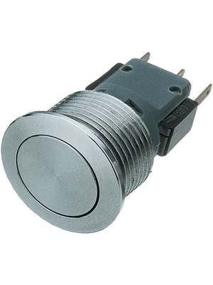 Schurter - 1241.6621.1120000 - Push-button Switch, vandal proof 19 mm 250 VAC/DC 3 A 1 change-over (CO), 1241.6621.1120000, Schurter
