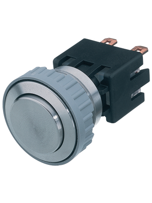 Schurter - 1241.6831.1110000 - Push-button Switch, vandal proof 22 mm 30 VDC 0.1 A 1 make contact (NO), 1241.6831.1110000, Schurter