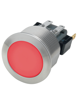 Schurter - 1241.7026.1121000 - Vandal-proof push-button switch 19 mm 250 VAC 3 A 1 CO, 1241.7026.1121000, Schurter