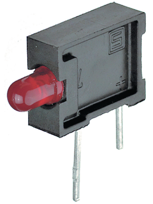 Schurter - 0035.7022 - PCB LED 3 mm round red standard, 0035.7022, Schurter