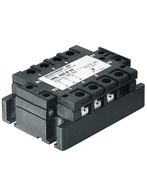 Selectron - HRL 480 D 25 - Solid state relay, three phase 10...40 VDC, HRL 480 D 25, Selectron