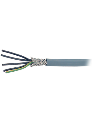 Sab Broeckskes - SABIX A 238 FRNC 4X0,5MM2 - Control cable 4 x 0.50 mm2 shielded Bare copper stranded wire grey, SABIX A 238 FRNC 4X0,5MM2, SAB Br?ckskes