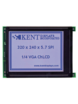 Kent - 15.574.130.050.167 - ChLC display white-blue 320 x 240 Pixel, 15.574.130.050.167, Kent