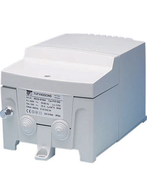 Tufvassons Transformator - PVS120 230/24V - Safety transformer 230 VAC, 50...60 Hz 24 VAC 120 VA, PVS120 230/24V, Tufvassons Transformator