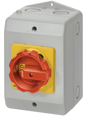 Siemens - 3LD2064-0TB53 - Emergency stop switch 7.5 kW 16 A Switch positions 2 Poles 3, 3LD2064-0TB53, Siemens