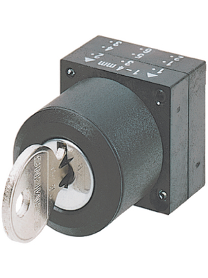 Siemens - 3SB3000-4AD11 - Key Switch 0-I, Lock RONIS, Latching function, 3SB3000-4AD11, Siemens