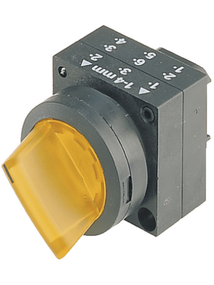 Siemens - 3SB3001-2KA31 - Illuminable Selector Switch 0 - I, Plastic,yellow, 3SB3001-2KA31, Siemens