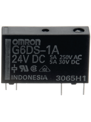 Omron Electronic Components - G6DS-1A-5VDC - PCB power relay 5 VDC 180 mW, G6DS-1A-5VDC, Omron Electronic Components