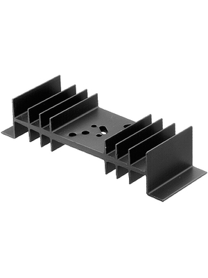 Fischer Elektronik - SK 01/50 SA-CB - Heat sink 50 mm 28 K/W black anodised, SK 01/50 SA-CB, Fischer Elektronik