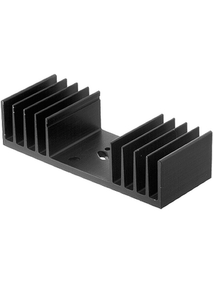Fischer Elektronik - SK 04/37,5/SA-CB - Heat sink 37.5 mm 2.5 K/W black anodised, SK 04/37,5/SA-CB, Fischer Elektronik