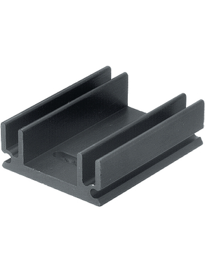 Fischer Elektronik - SK 145/37,5/SA-220 - Heat sink 37.5 mm 13 K/W black anodised, SK 145/37,5/SA-220, Fischer Elektronik