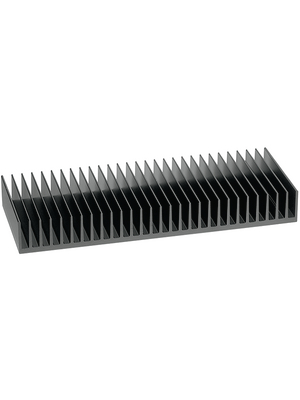 Fischer Elektronik - SK 42/75/SA - Heat sink 75 mm 1.4 K/W black anodised, SK 42/75/SA, Fischer Elektronik