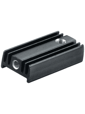 Fischer Elektronik - SK 95/25/SA-M3/M2,5 - Heat sink 25 mm 40 K/W black anodised, SK 95/25/SA-M3/M2,5, Fischer Elektronik