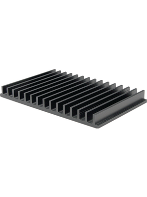 Fischer Elektronik - SK 44/ 100/ SA - Heat sink 100 mm 1.7 K/W black anodised, SK 44/ 100/ SA, Fischer Elektronik