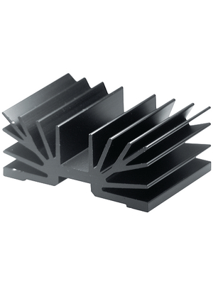 Fischer Elektronik - SK 65/37,5 SA - Heat sink 37.5 mm 3.5 K/W black anodised, SK 65/37,5 SA, Fischer Elektronik