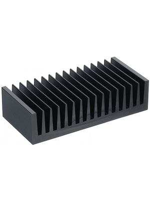Fischer Elektronik - SK 85/75/SA - Heat sink 75 mm 1.2 K/W black anodised, SK 85/75/SA, Fischer Elektronik