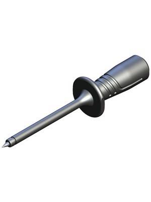 SKS Kontakttechnik - PRUEF 2600 BLACK - Test probe ? 4 mm black 1000 V, 1 A, CAT III, PRUEF 2600 BLACK, SKS Kontakttechnik