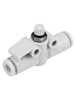 SMC - AS1002F-04 - One-way restrictor 0...1 MPa 4.0 mm M5, AS1002F-04, SMC