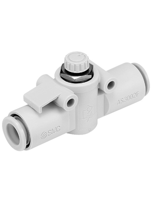 SMC - AS3002F-12 - One-way restrictor 0...1 MPa 12.0 mm R3/8, AS3002F-12, SMC