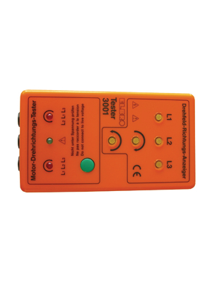Elbro - TESTER 3001 - Rotary field measuring device 100...660 VAC, TESTER 3001, Elbro